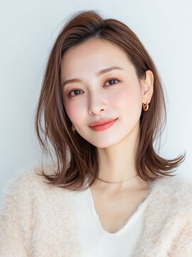 ルービック 難波(Rubik's) 20代/30代/40代韓国レイヤーナチュラルパーマボブ31