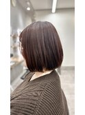 内巻きボブ