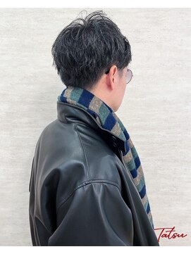 ネウィ 大分中央町店(newi) 清潔感刈り上げナチュラル束感マッシュメンズショート