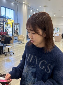 エンリア(ENlier) 顔わまりカット/薄めバング