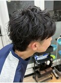 横浜西口シャドウパーマ緩めスパイラルパーマツイストスパイラル