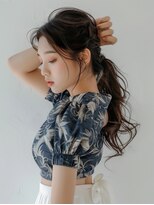 メルカ 天王寺(melca.) ヘアアレンジ/顔まわりカット/ヘアセット/韓国アレンジ