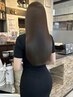 【美人髪リピート率No.1】美髪縮毛矯正+髪質改善トリートメント ￥22000→