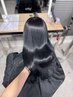 【田畑心彩 指名限定】透明感ワンカラー＋髪質改善トリートメント