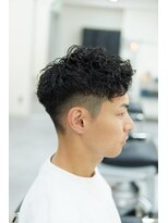 ブリードトウキョウ 亀戸店(BRYD TOKYO) ツーブロック刈り上げアップバングパーマ