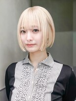 アルバム 新宿(ALBUM SHINJUKU)&nbsp;ストレートブロンドボブ_F1636