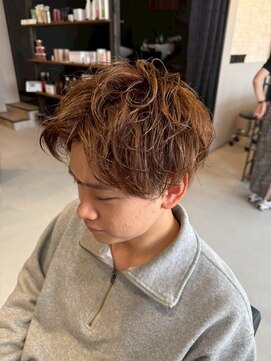 バディヘアーサロン(BUDDY HAIR SALON) スパイラルパーマ刈り上げマッシュパーマメンズカット