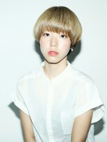 ナトゥーラ 八事店(Natura)&nbsp;バイカラーショートマッシュハイトーンサラツヤ髪コントラスト