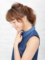 アース コアフュールボーテ 上田店(EARTH coiffure beaute)&nbsp;横顔美人な愛されポニーテール