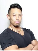 スパイキーアップバング震災風