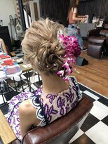 ヘアーデザインサロン スワッグ(Hair design salon SWAG)&nbsp;浴衣セット／浴衣アレンジ