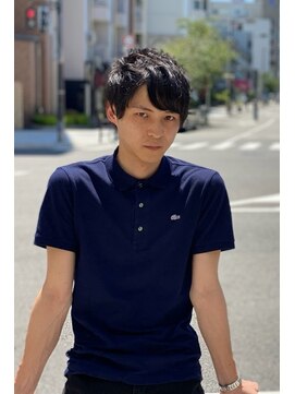 リレーションメンズヘアー(RELATION MEN'S HAIR) ナチュラルパーマ／ダークアッシュ/カルマパーマ