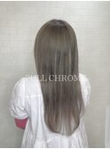 【PULL EXTE】グレイロング/アッシュ/ベージュ