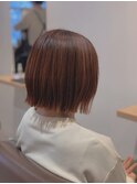 ミニボブオレンジベージュ