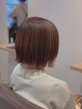 ミア 立川駅(MIA) ミニボブオレンジベージュ