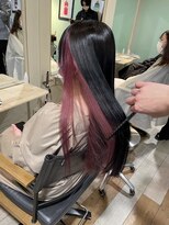 ラべリー 池袋(LOVELEY)&nbsp;インナーカラー　ピンクカラー【池袋】