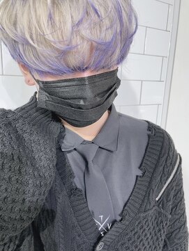 シアー(sheer) 《sheer/大黒》#ミルクティーベージュ#ペールラベンダー