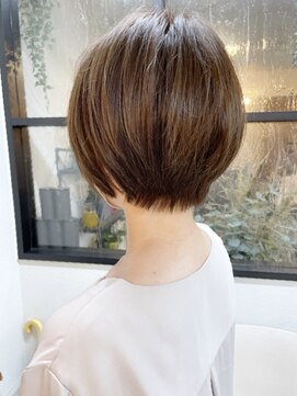 ニット 銀座(knit) 《knit銀座》大人可愛い20代30代40代ショートボブ丸み前下がり