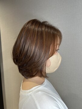 リリ(Liri material care salon by JAPAN) レイヤーボブデザイン