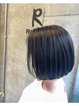 レガロ 北口店(REGALO) ワンレングスボブ×前髪なしショート/20代30代40代50代