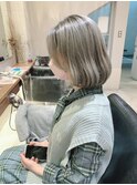 韓国風☆トレンドワンレン重めボブ