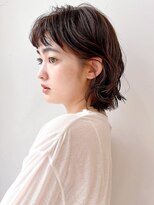 ラフ フロム ガーデン(Laf from GARDEN)&nbsp;柔らかボブパーマ/シルキーベージュ/マッシュパーマ