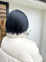 メアリーハリス(Mary Harris)&nbsp;【Mary Harris】Wカラー×ネイビーブルー