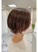 お手入れ簡単大人ショート ショートボブ まとまりショート