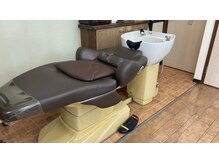 フルフラットのシャンプー台