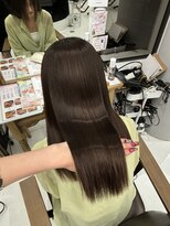 ハピネス 梅田茶屋町店(HAPPINESS) 韓国レイヤーロング 髪質改善 艶髪 絹髪 縮毛矯正