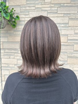 アブティール(ABOUTIR) 細めハイライト×ベージュ