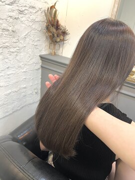 ラム(L'am) 艶髪/透明感カラー/くすみカラー/グレージュ/