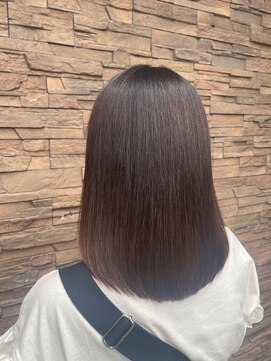 ヘアドゥーポジャ 藤岡店(hair Do poja) 髪質改善艶髪ストレート＋カット・質感再整カラー