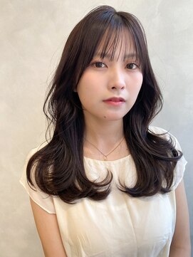 トゥルーズ 梅田店(TLUUS) TLUUS似合わせカットダークアッシュミディアムレイヤーカット