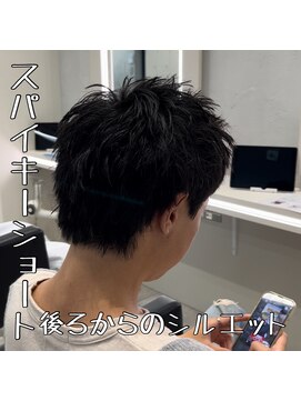 ルースト 西院店(ROOST) スパイキーショート/メンズショート/メンズカラー