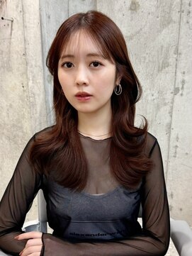 ルームバイシー 新宿(Loom. by Sea) レイヤー×ネビージュ[ボブルフ/黒髪/小顔]