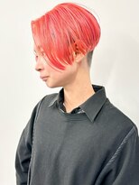 モリオ(morio)&nbsp;+前下がりショートハンサムショート刈り上げショートオレンジ2