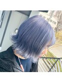 【*外はねボブが人気*】ペールブルー×ボブ*