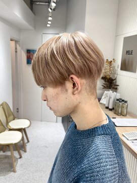 メンズペレ 渋谷(MEN'S PELE) ニュアンスパーマ/韓国マッシュ/スパイキーショート/渋谷