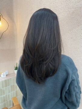 トリコ 柏(tricot) レイヤーカット/ラベンダーグレージュ