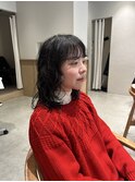 ミディアムレイヤーパーマ
