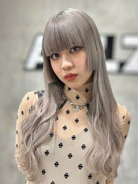 オルズ 渋谷(ALLZ) グレーケアブリーチハイトーンカラー髪質改善トリートメント