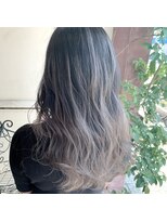 ボアップ 難波店(boappu) #グラデーションカラー#巻き髪#ロングヘア