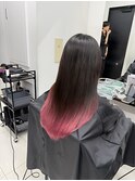 ピンクグラデーションカラー