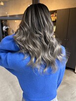 サニー 渋谷(SUNNY) バレイヤージュ、ハイライト、グレージュ、レイヤー、ブリーチ