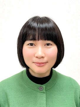 黄ぐまくん美容室 ショート　ボブ