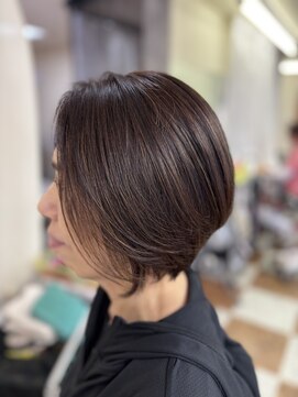 ビューティーサロン カワチ 中庄駅前店(Beauty Salon KAWACHI) ショートボブ
