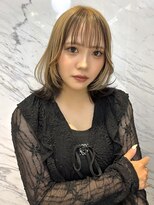 ジーナエス 札幌(Zina S) ミディアムレイヤー×デザインカラー