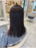 縮毛矯正でツヤさらに