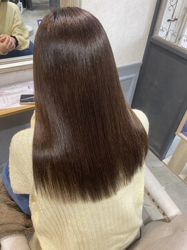 サンクチュアリー 千里山(Sanctuary) カットカラー髪質改善